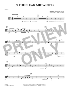 In the Bleak Midwinter von Gustav Holst (Download) 