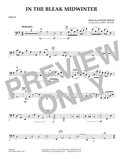 In the Bleak Midwinter von Gustav Holst (Download) 