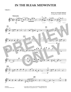 In the Bleak Midwinter von Gustav Holst (Download) 