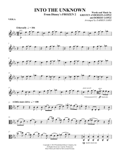 Into the Unknown von Robert Lopez (Download) 