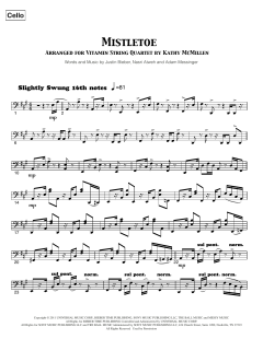Mistletoe - Cello von Justin Bieber (Download) 