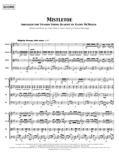 Mistletoe - Full Score von Justin Bieber (Download) 