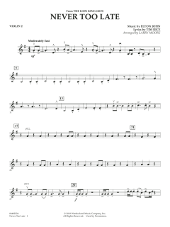 Never Too Late von Elton John (Download) 