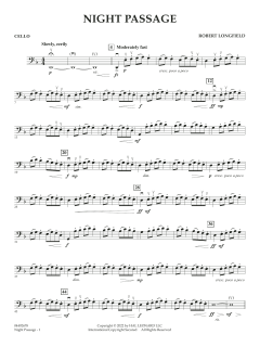 Night Passage - Cello von Robert Longfield (Download) 