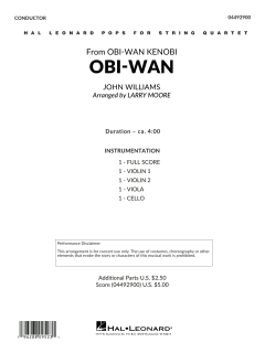 Obi-Wan von John Williams (Download) 