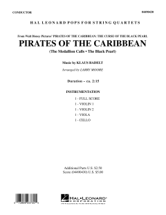 Pirates of the Caribbean - Full Score von Klaus Badelt (Download) 