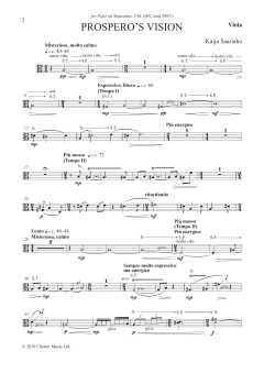 Prospero's Vision - Viola von Kaija Saariaho (Download) 