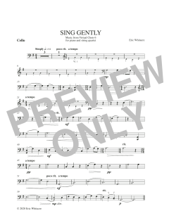 Sing Gently von Eric Whitacre (Download) 