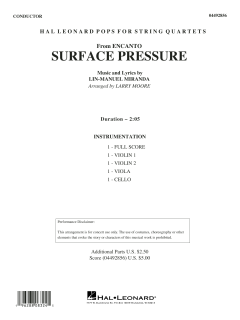 Surface Pressure von Lin-Manuel Miranda (Download) 