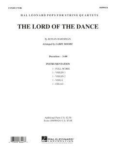 The Lord of the Dance - Full Score von Ronan Padraig Hardiman (Download) 