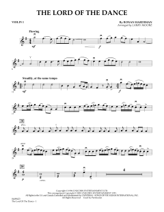 The Lord of the Dance - Violin 1 von Ronan Padraig Hardiman (Download) 