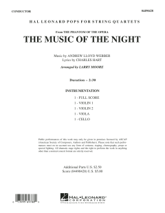 The Music of the Night von Andrew Lloyd Webber (Download) 