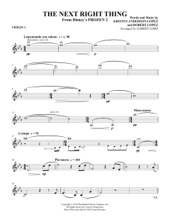 The Next Right Thing von Robert Lopez (Download) 