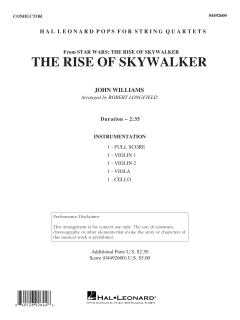 The Rise of Skywalker von John Williams (Download) 