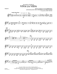 Viva La Vida - Violin 1 von Coldplay (Download) 