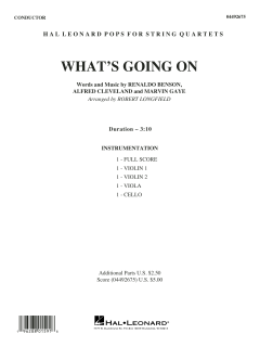 What's Going On von Marvin Gaye (Download) 