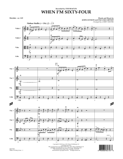 When I'm Sixty-Four - Conductor Score von The Beatles (Download) 