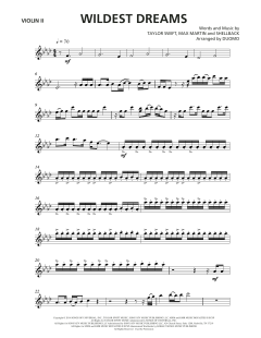 Wildest Dreams von Taylor Swift (Download) 