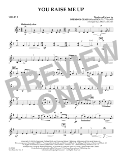 You Raise Me Up - Violin 2 von Josh Groban (Download) 