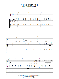 (Now And Then There's) A Fool Such As I von Elvis Presley (Download) 