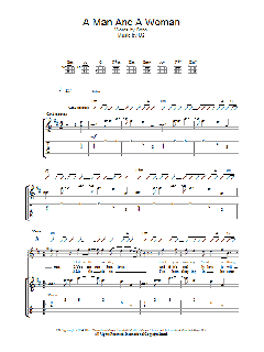 A Man And A Woman von U2 (Download) 