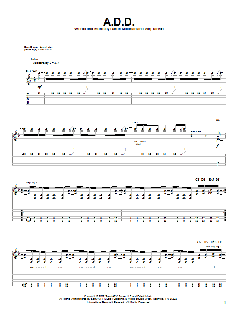 A.D.D. von System Of A Down (Download) 