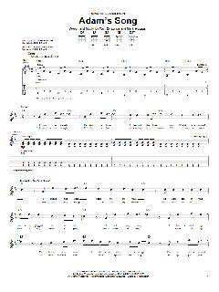 Adam's Song von Blink 182 (Download) 