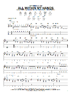 All Within My Hands von Metallica (Download) 