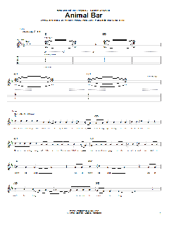 Animal Bar von Red Hot Chili Peppers (Download) 