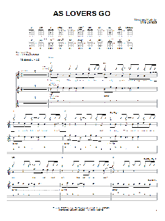 As Lovers Go von Dashboard Confessional (Download) 