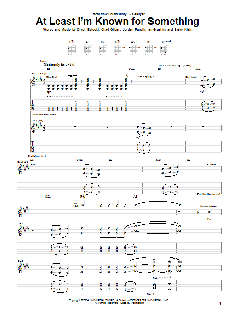 At Least I'm Known For Something von New Found Glory (Download) 