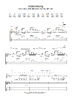 Autumnsong von Manic Street Preachers (Download) 