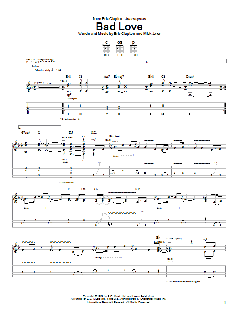 Bad Love von Eric Clapton (Download) 
