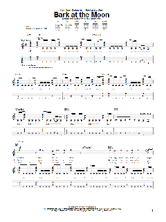 Bark At The Moon von Ozzy Osbourne (Download) 