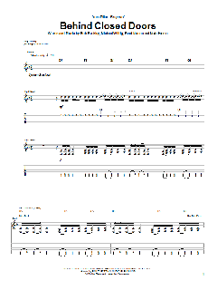 Behind Closed Doors von Pillar (Download) 