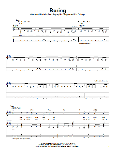 Boring von Blink 182 (Download) 