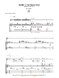 Bullet The Blue Sky von U2 (Download) 