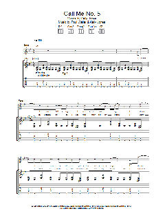 Call Me No. 5 (Download) 