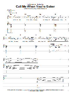 Call Me When You're Sober von Evanescence (Download) 