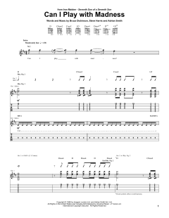 Can I Play With Madness von Iron Maiden (Download) 