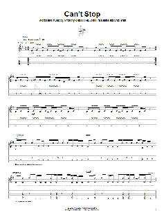 Can't Stop von Red Hot Chili Peppers (Download) 