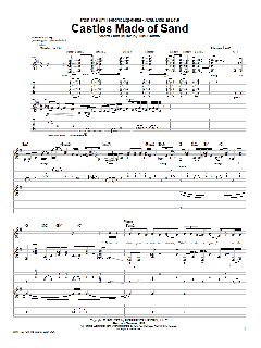 Castles Made Of Sand von Jimi Hendrix (Download) 