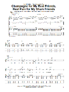 Champagne For My Real Friends, Real Pain For My Sham Friends von Fall Out Boy (Download) 