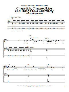 Chapstick, Chapped Lips And Things Like Chemistry von Relient K (Download) 