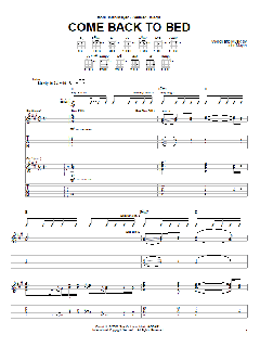 Come Back To Bed von John Mayer (Download) 