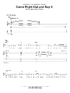 Come Right Out And Say It von Relient K (Download) 