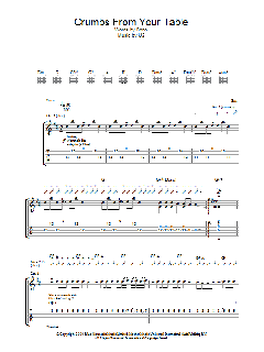 Crumbs From Your Table von U2 (Download) 