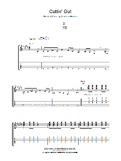 Cuttin' Out (Download) 