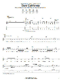 Dani California von Red Hot Chili Peppers (Download) 