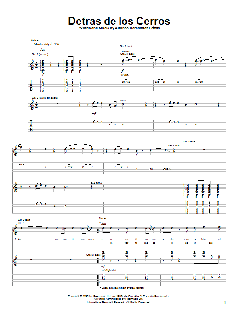 Detras De Los Cerros von Alfonso Hernandez Estrada (Download) 